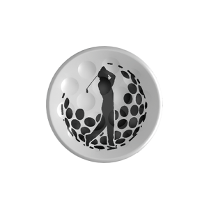 TWiNTEE Pisti- logo golf tee
